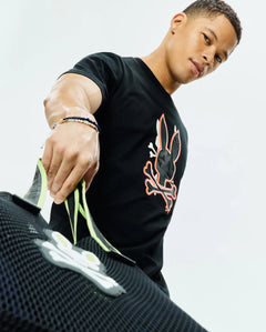 T-SHIRT PSYCHO BUNNY PARA HOMBRE COLOR NEGRO MT0200279001