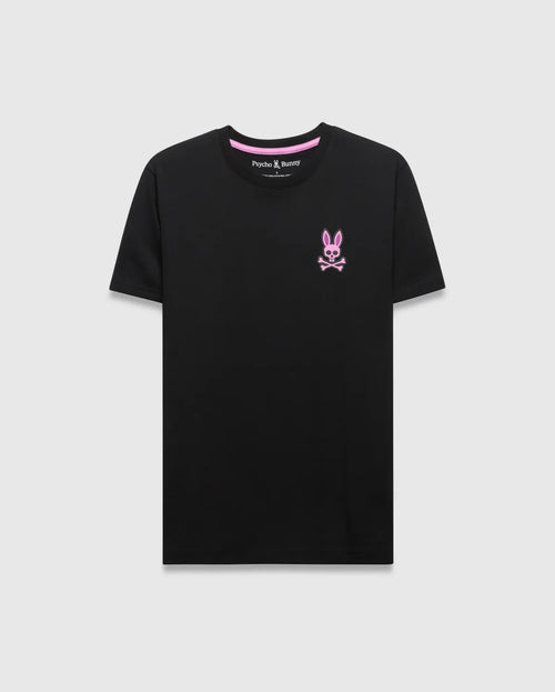 T-SHIRT PSYCHO BUNNY PARA HOMBRE COLOR NEGRO MT0200293001