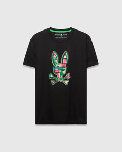 T-SHIRT PSYCHO BUNNY PARA HOMBRE COLOR NEGRO MT0200307002