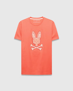 T-SHIRT PSYCHO BUNNY PARA HOMBRE COLOR NARANJA MT0200274660