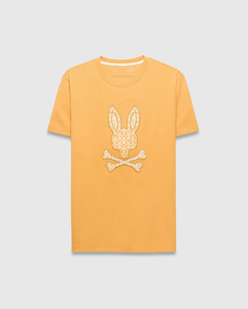 T-SHIRT PSYCHO BUNNY PARA HOMBRE COLOR AMARILLO MT0200274807