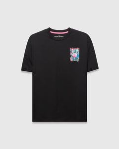 CAMISETA PSYCHO BUNNY PARA CABALLERO COLOR NEGRO