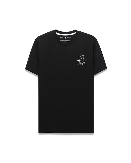 CAMISETA PSYCHO BUNNY PARA CABALLERO COLOR NEGRO