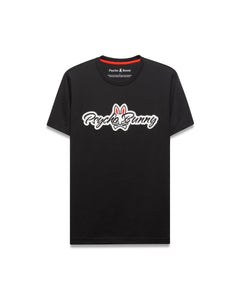 CAMISETA PSYCHO BUNNY PARA CABALLERO COLOR NEGRO