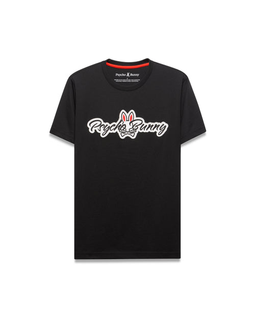 CAMISETA PSYCHO BUNNY PARA CABALLERO COLOR NEGRO