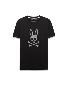 CAMISETA PSYCHO BUNNY PARA CABALLERO COLOR NEGRO