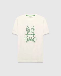T-SHIRT PSYCHO BUNNY PARA HOMBRE COLOR BLANCO MT0200282250