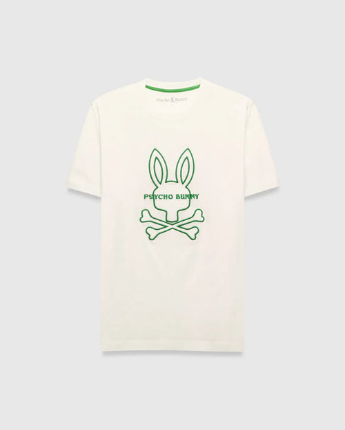 T-SHIRT PSYCHO BUNNY PARA HOMBRE COLOR BLANCO MT0200282250