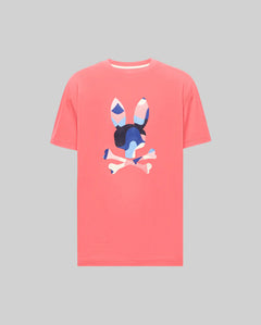T-SHIRT PSYCHO BUNNY PARA HOMBRE COLOR NARANJA MT0200250656