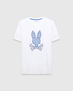 T-SHIRT PSYCHO BUNNY PARA HOMBRE COLOR BLANCO MT0200274100