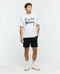T-SHIRT PSYCHO BUNNY PARA HOMBRE COLOR BLANCO MT0200312100