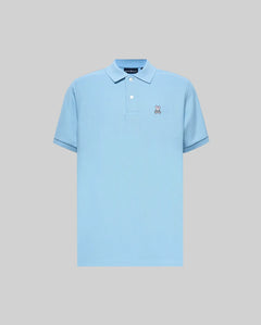 PSYCHO BUNNY POLO CLÁSICO PARA CABALLERO HOMBRE AZUL B6K001F200407