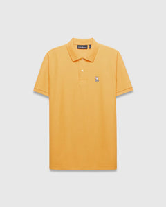 POLO M/C PSYCHO BUNNY PARA HOMBRE COLOR AMARILLO B6K001F200807