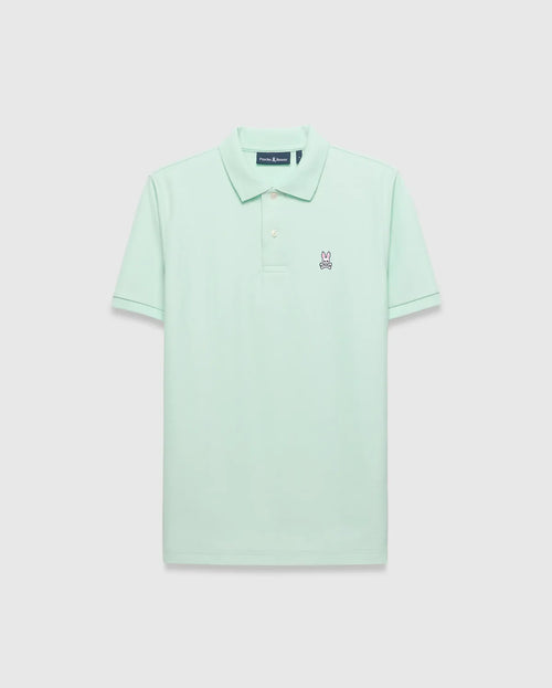 POLO M/C PSYCHO BUNNY PARA HOMBRE COLOR VERDE B6K001F200320