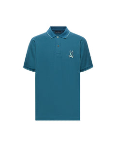 PSYCHO BUNNY POLO OLIVIER PARA CABALLERO HOMBRE AZUL MT0100119406