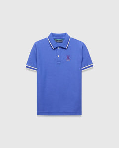 POLO M/C PSYCHO BUNNY PARA NIÑO COLOR AZUL KT0100103426