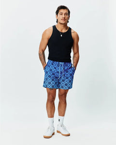T-SWIM PSYCHO BUNNY PARA HOMBRE COLOR AZUL MB1000074426