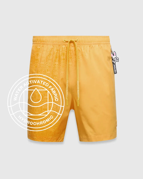T-SWIM PSYCHO BUNNY PARA HOMBRE COLOR AMARILLO B6W453F200807