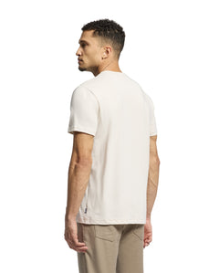 PSYCHO BUNNY CAMISETA HOMBRE CUELLO REDONDO BEIGE