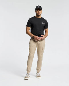 PSYCHO BUNNY CAMISETA HOMBRE CUELLO REDONDO NEGRO