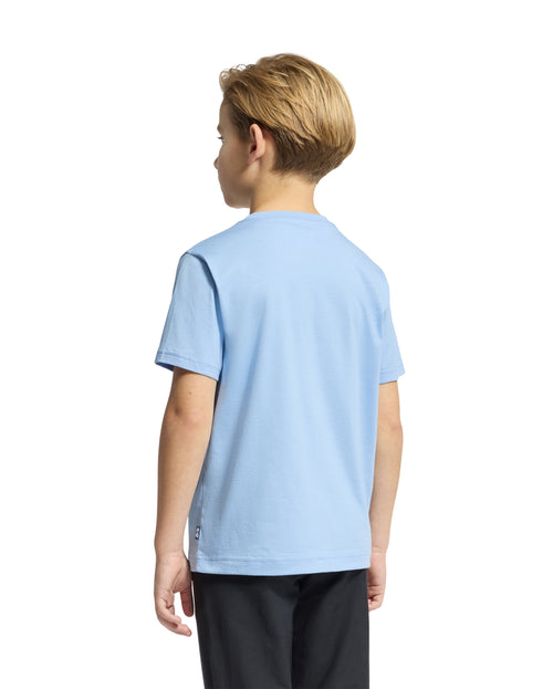 PSYCHO BUNNY CAMISETA NIÑO CUELLO REDONDO AZUL