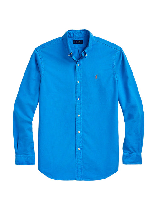 RALPH LAUREN CAMISA MANGA LARGA HOMBRE AZUL