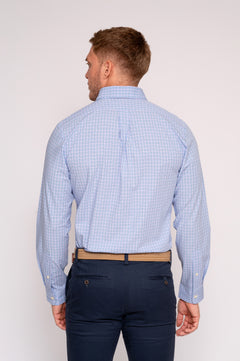 RALPH LAUREN CAMISA MANGA LARGA HOMBRE AZUL