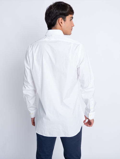 RALPH LAUREN CAMISA MANGA LARGA HOMBRE BLANCO