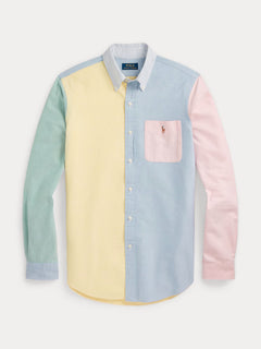 Camisa Manga Larga Cubdpppks-Long Sleeve-Sport Shirt Ralph Lauren Para Hombre De Color Multicolor