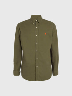 RALPH LAUREN CAMISA MANGA LARGA HOMBRE VERDE