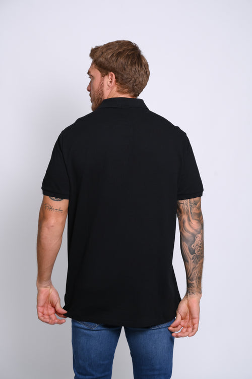 RALPH LAUREN CAMISA TIPO POLO HOMBRE NEGRO