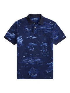 RALPH LAUREN HOMBRE CAMISA POLO M/C AZUL