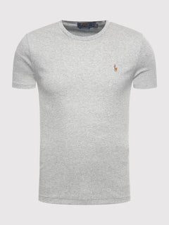 ralph lauren camisetas cuello redondo hombre gris