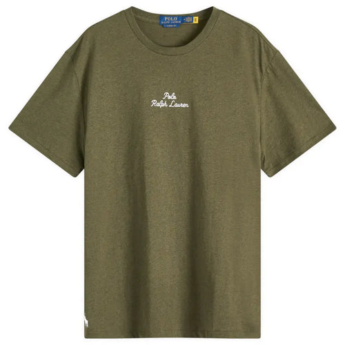 ralph lauren camisetas cuello redondo hombre verde