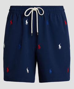 ralph lauren vestido de baño hombre azul