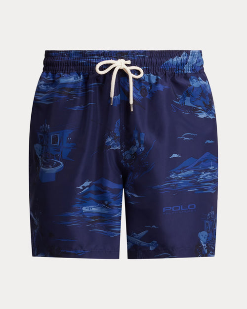 RALPH LAUREN HOMBRE VESTIDO DE BAÑO AZUL