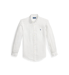 Camisa Cubdppcs-Long Sleeve-Sport Shirt Ralph Lauren Para Hombre De Color Blanco