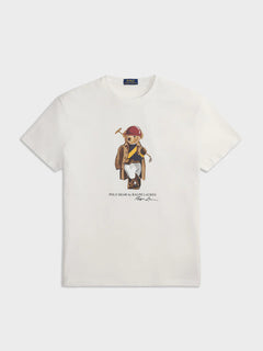 Camiseta Knit-T-Shirt Ralph Lauren Para Hombre De Color Blanco