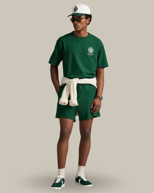 Camiseta Knit-T-Shirt Ralph Lauren Para Hombre De Color Verde