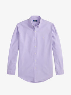 CAMISA RALPH LAUREN PARA CABALLERO MANGA LARGA SPORT MORADO REF 710805564511