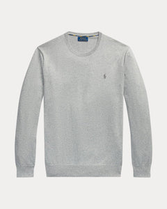 Sueter Ls Sf Cn Pp-Long Sleeve-Sweater Ralph Lauren Para Hombre De Color Gris