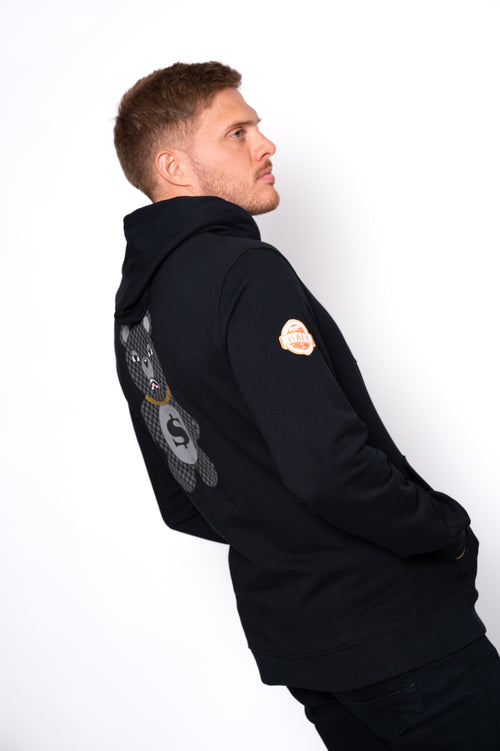 SUDADERA CON LOGO OSO PARA CABALLERO