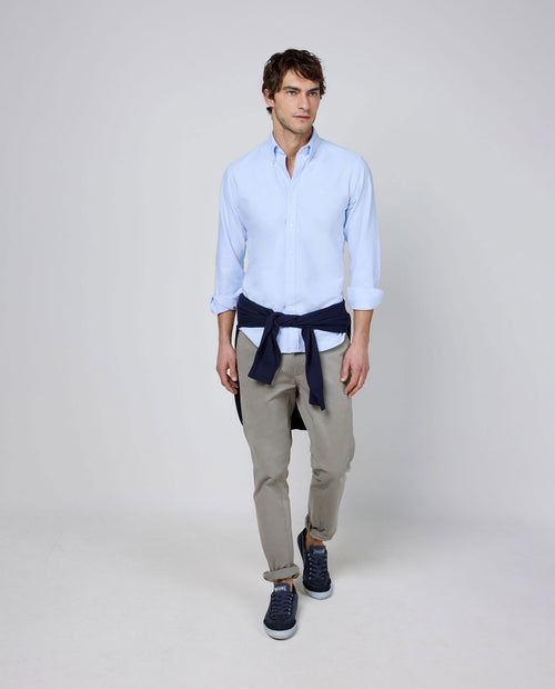 Camisa Oxford Lisa EL GANSO HOMBRE AZUL 1050s260004