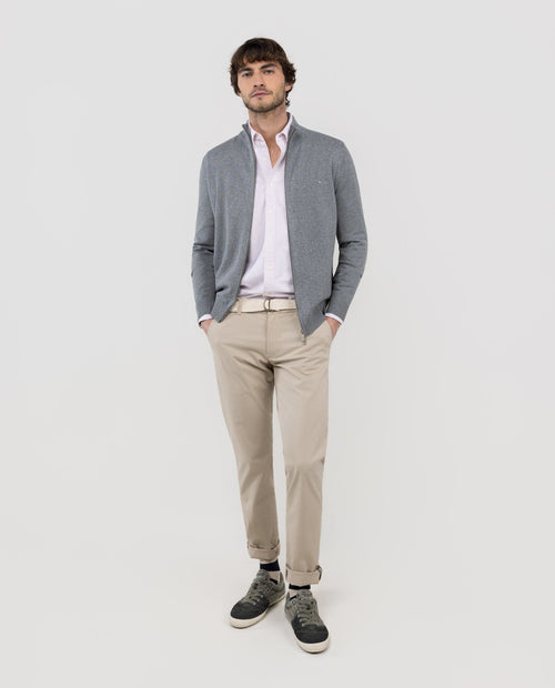 Cárdigan Cremallera EL GANSO HOMBRE GRIS