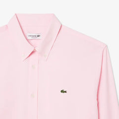 LACOSTE CH2933ADY CAMISA DE ALGODON FIT LIGHT PINK