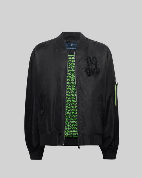 psycho bunny chaqueta hombre fantasia negro