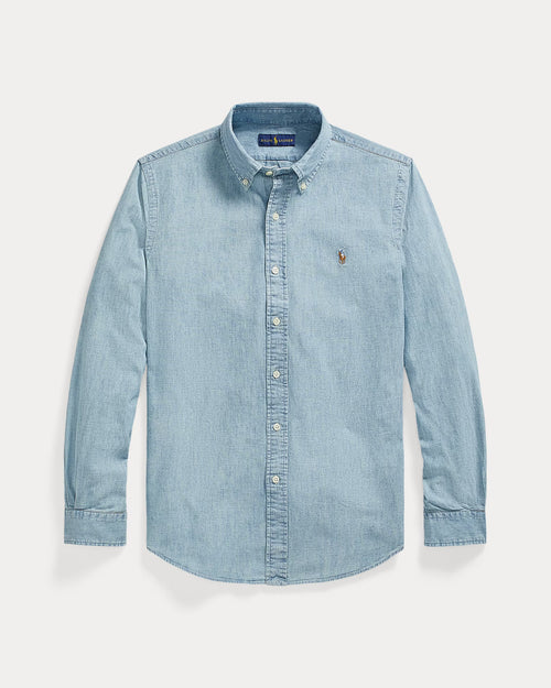 CAMISA M/L RALPH LAUREN HOMBRE CHAMBRAY 710792042001