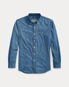 CAMISA M/L RALPH LAUREN HOMBRE DENIM 710792043001