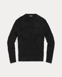SUETER RALPH LAUREN HOMBRE POLO BLACK 710775885012