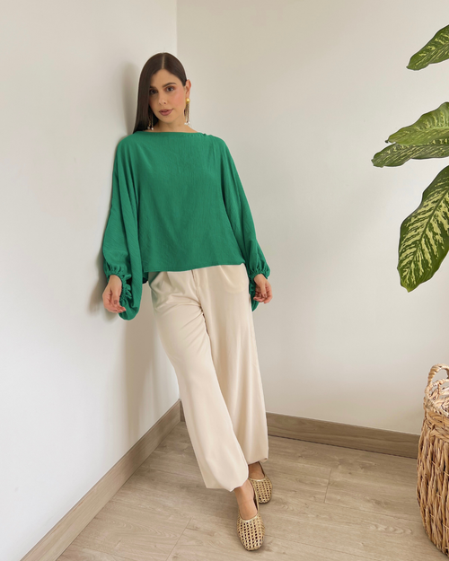 BLUSA PRIMIA P.077 VERDE